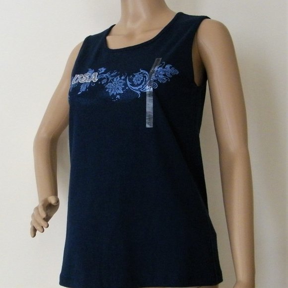 Patriotic Tank Top Misses Fourth of July Sparkle - Picture 2 of 7